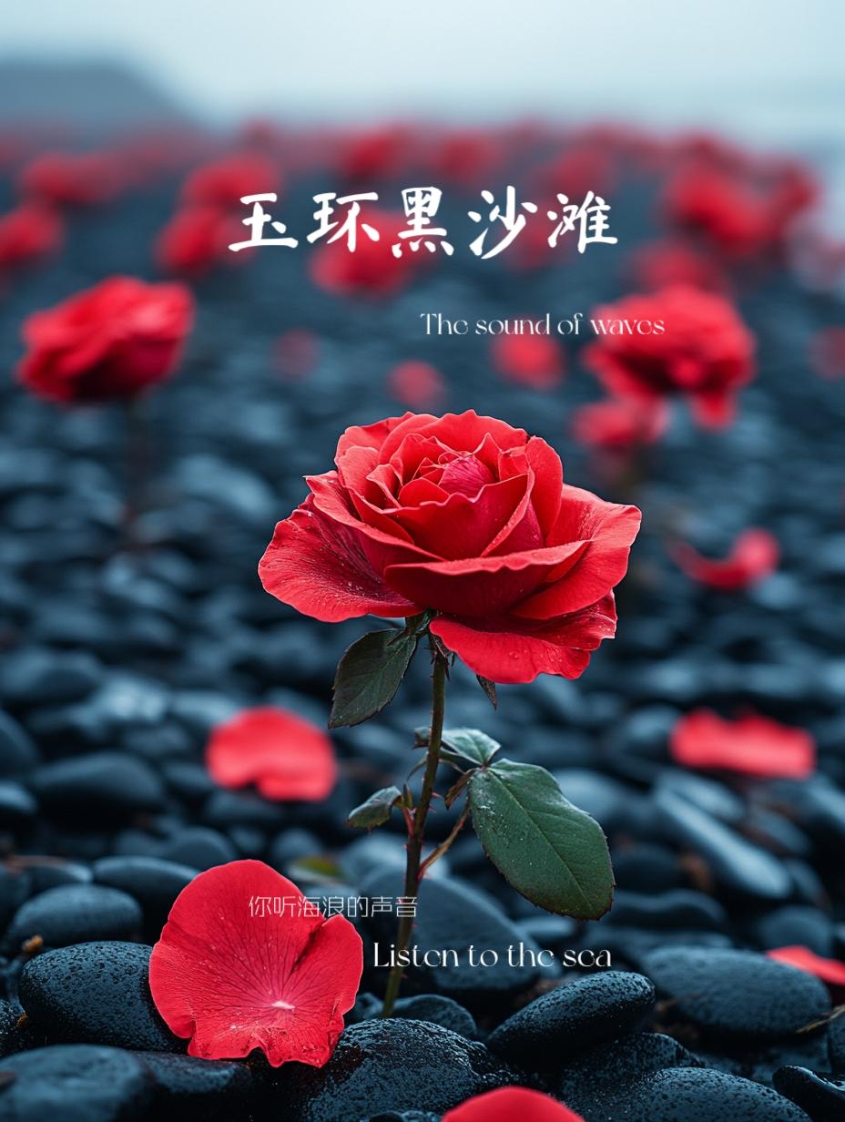 玉环后沙的黑石滩，没点想法还真不好出片。来到实地，海水黄的，垃圾也有点...