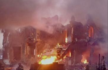 突发！俄罗斯发动大规模导弹袭击

当地时间22日，乌克兰基辅州军政管理局通报称，