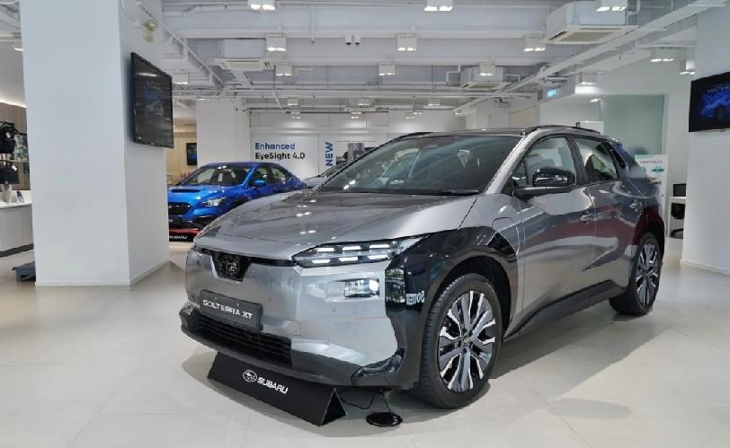 全新改良版Subaru Solterra XT已进驻品牌九龙湾陈列室，并即日公开