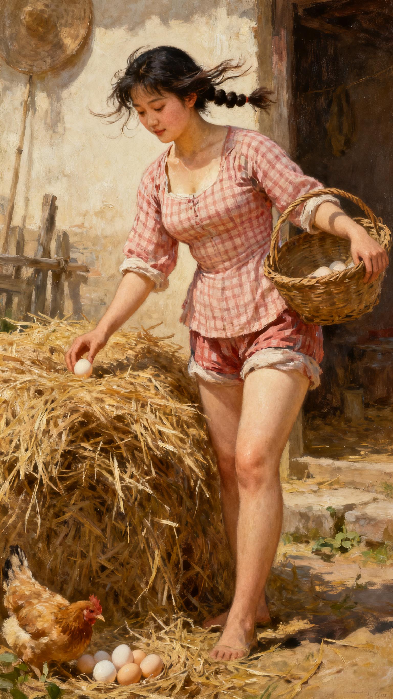 乡土气息 柴鸡蛋