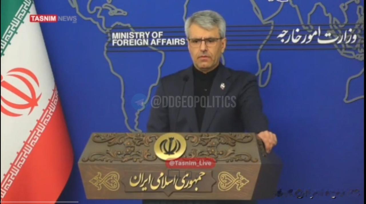 🇮🇷 伊朗外交部发言人伊斯梅尔·巴加伊：我们目前没有进行下一轮谈判的计划。