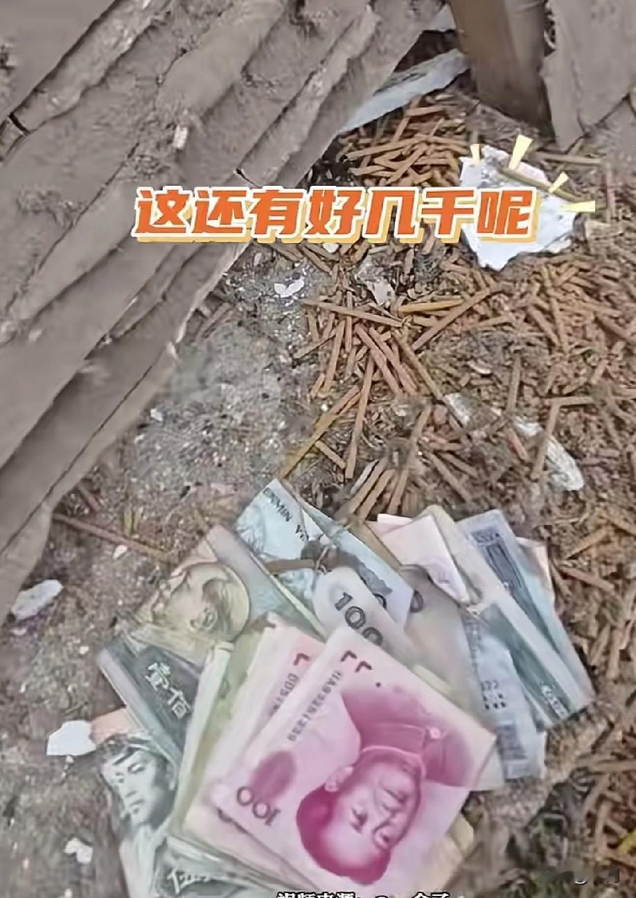 很好奇，东北的爷们是不是都特喜欢藏私房钱啊？

前几天，看见有一个大连的老人藏了