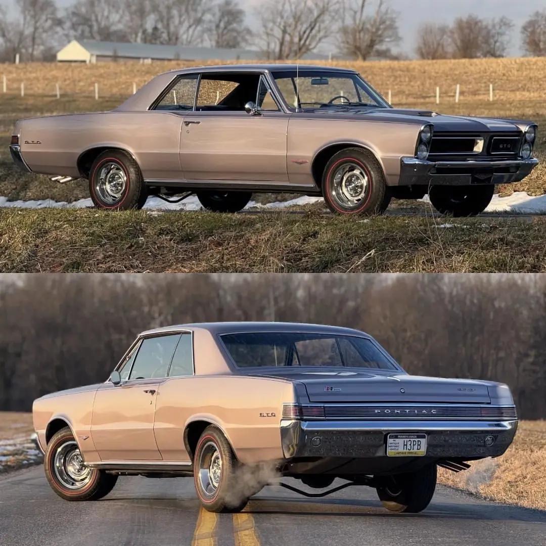 1965 年 Pontiac GTO hardtop coupe，经 2020 