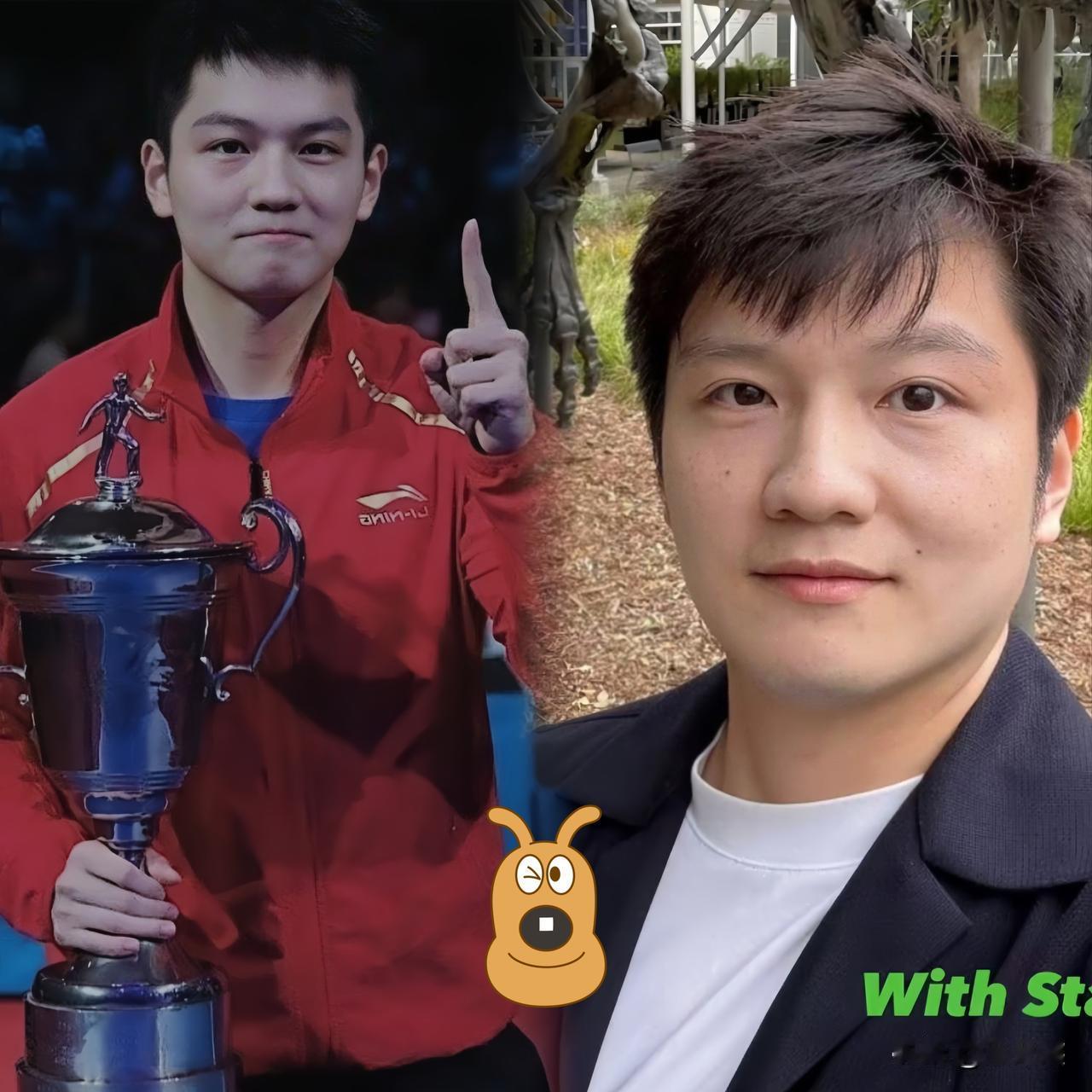 我问我老公樊振东为什么能有今天的成就？他说：竞技体育里最不缺的就是“天才少年”。