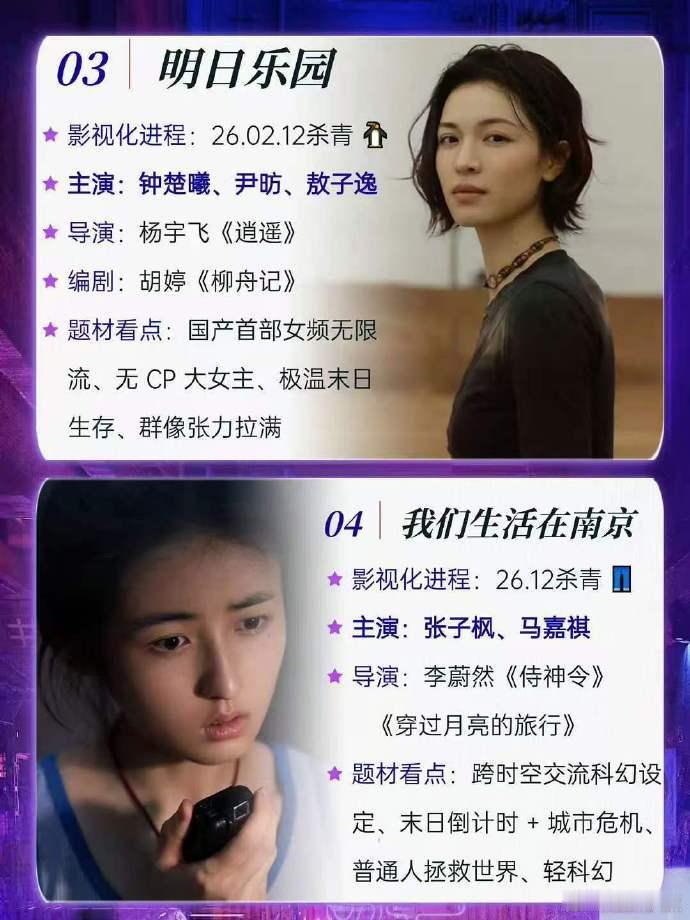 无限流IP大盘点无限流IP待播剧一览无限流IP待播剧一览，《十日终焉》主演：肖战