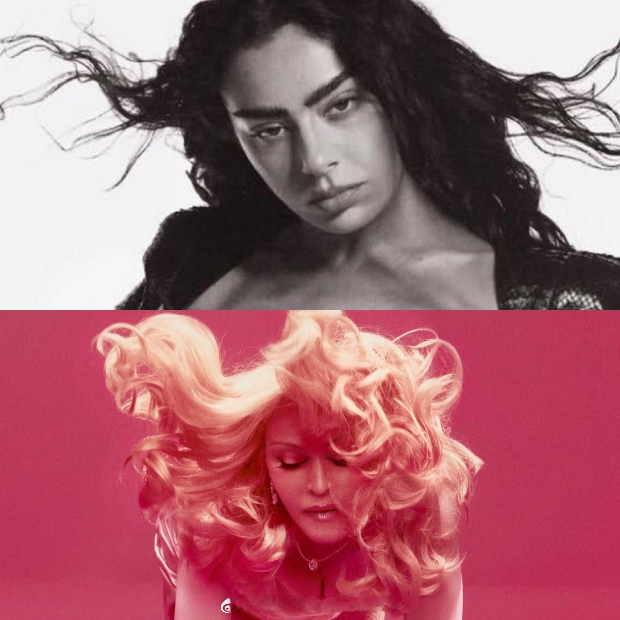 Madonna与Charli xcx疑似正为新合作预热！Madonna近日在Ti