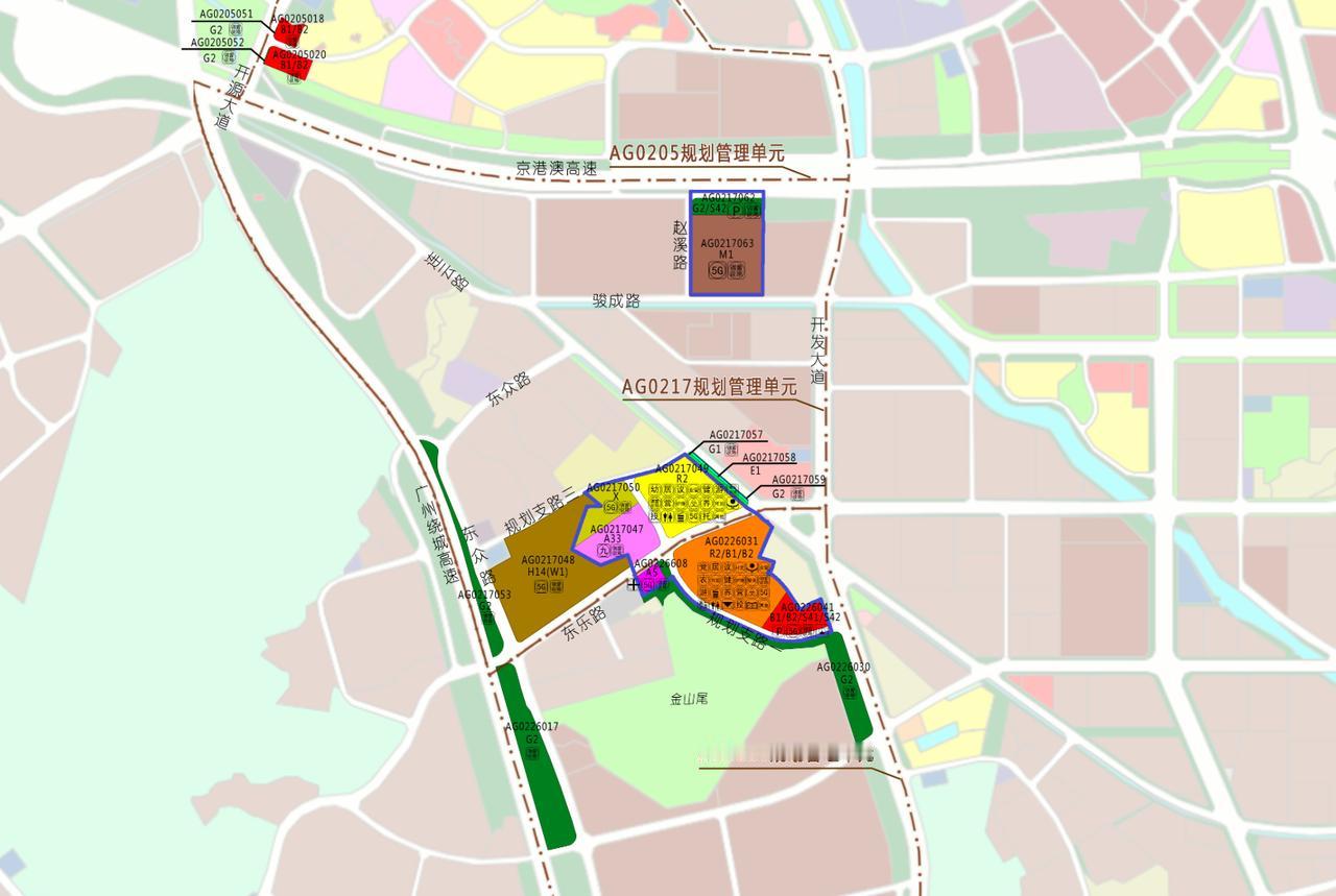 广州市黄埔区云埔街火村（簕竹片）城中村改造项目首期控制性详细规划调整：
用地位置