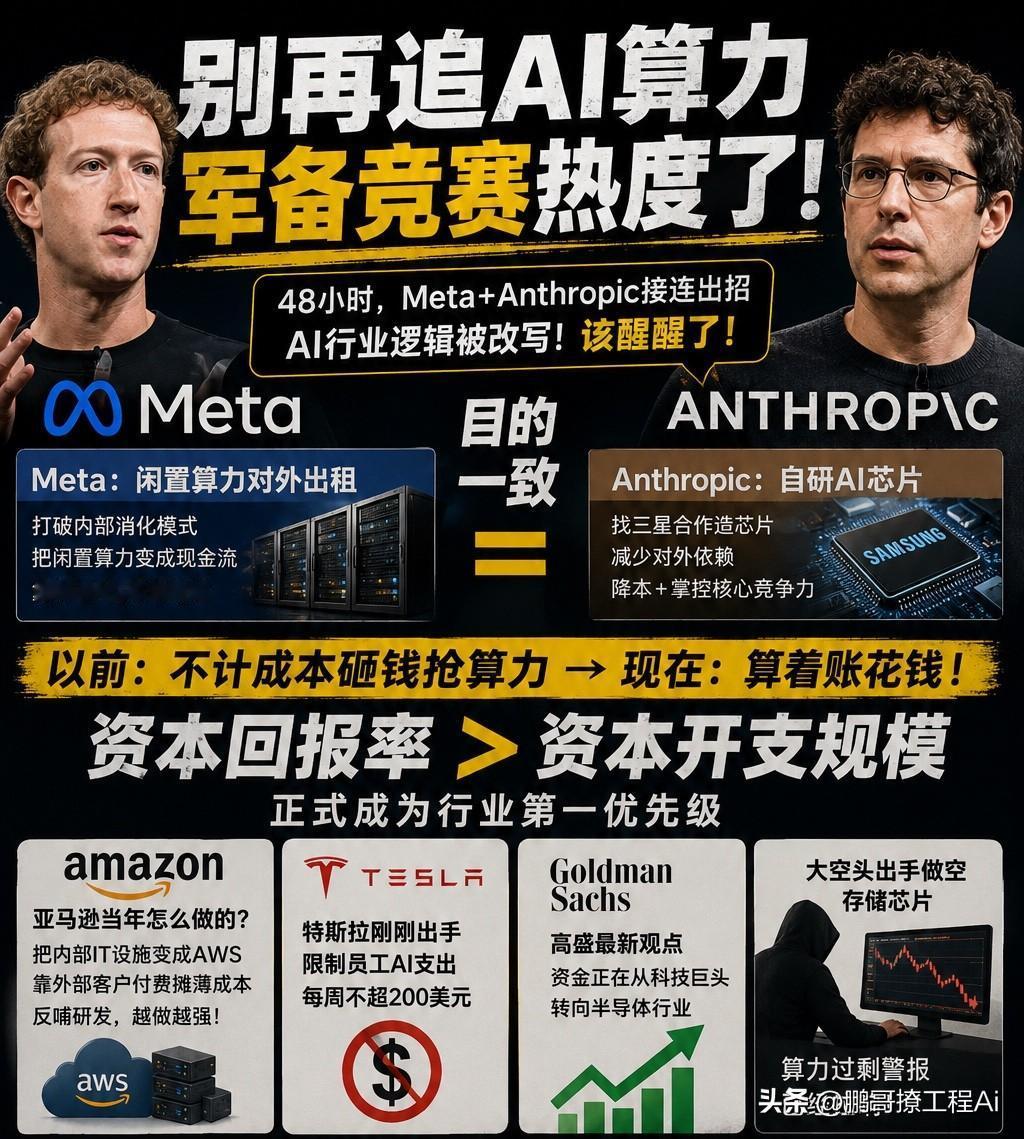 还在追AI算力“军备竞赛”热度的人，该醒醒了：行业风向早就变了！
短短48小时，