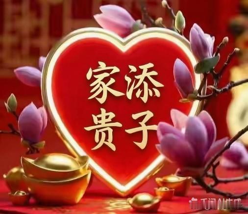 添子添福添财神
您家要家大业大了