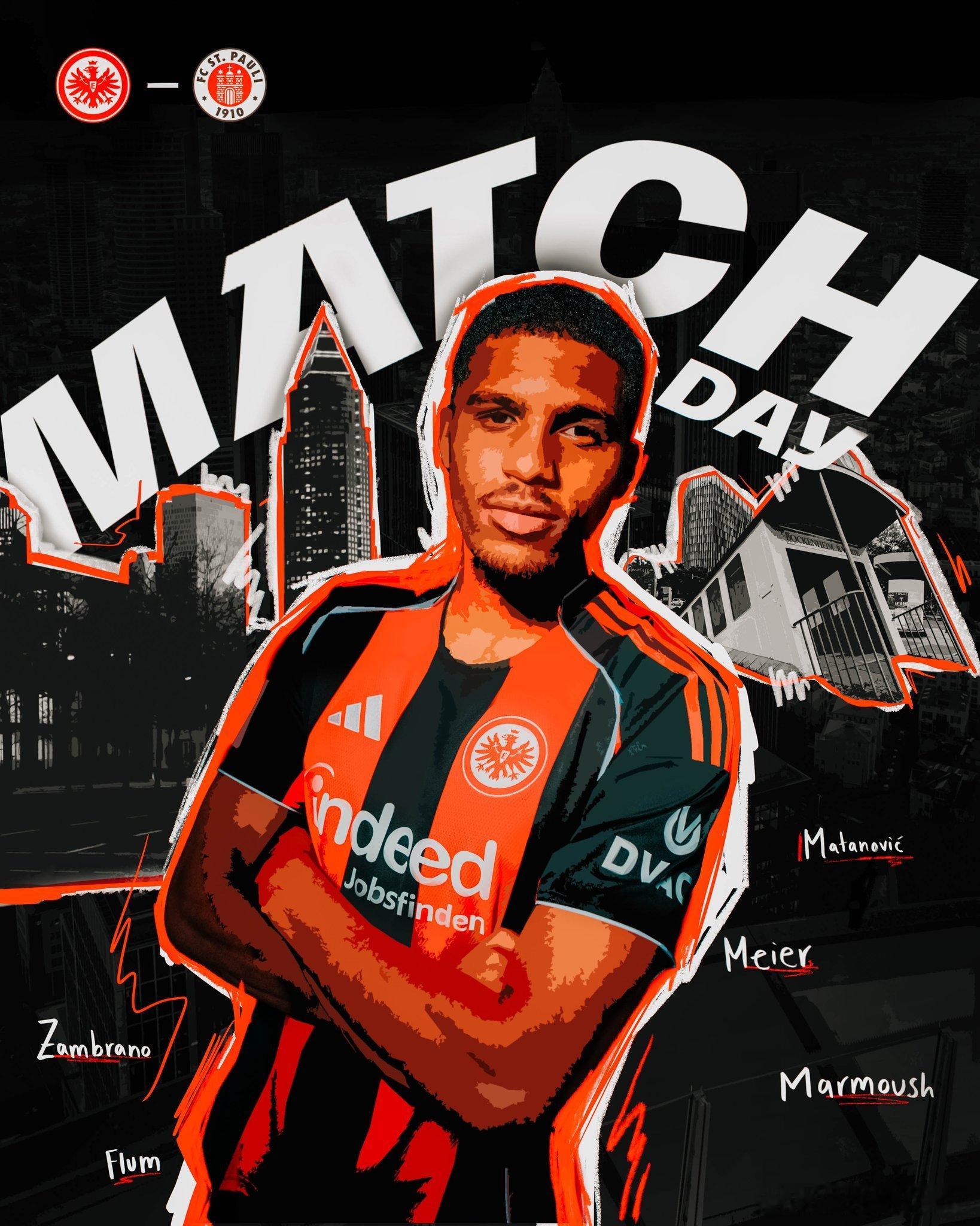 继续，21:30，天视体育，来这场。法兰克福v圣保利 ​​​