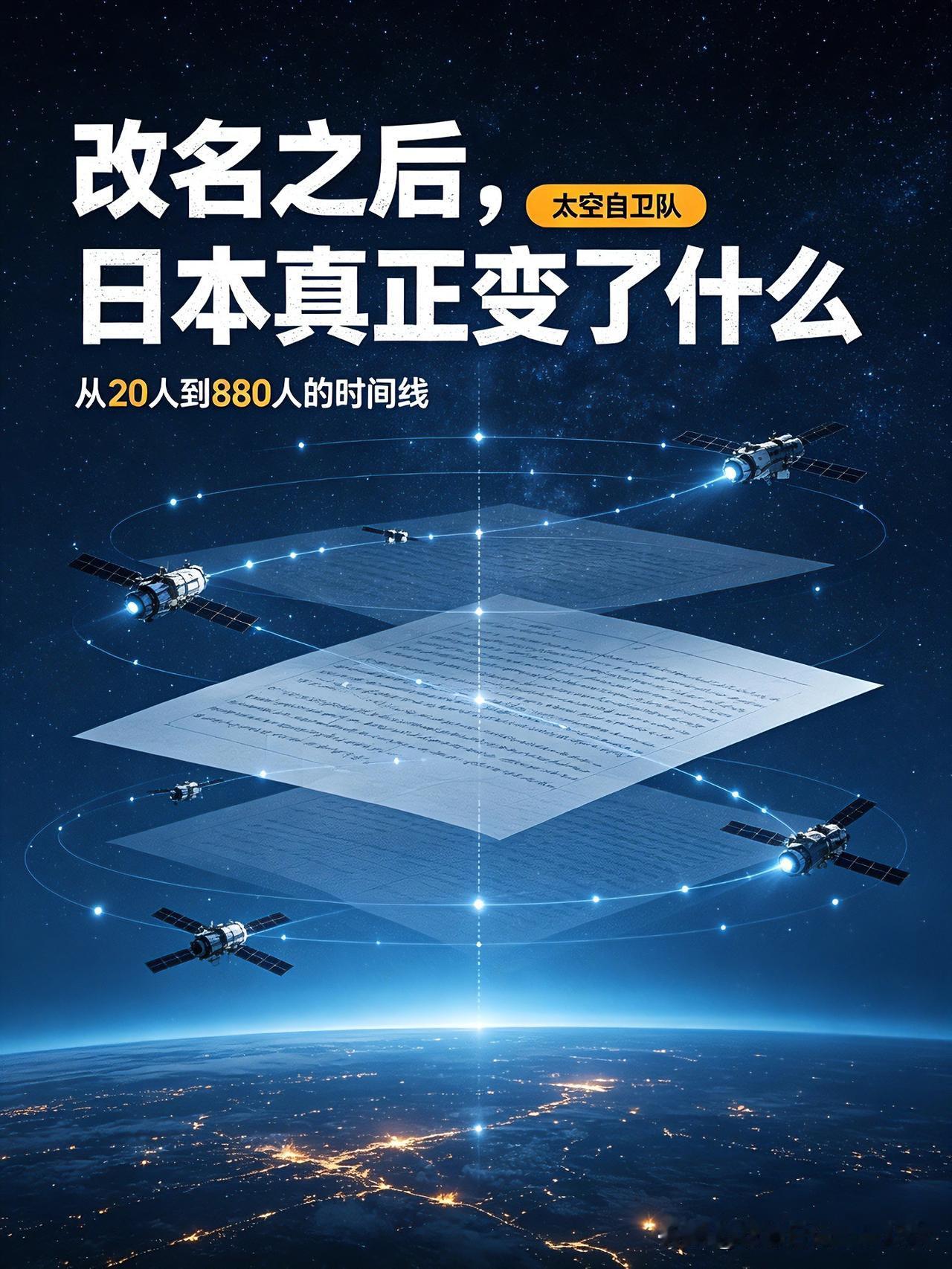 日本把"航空自卫队"改名"航空宇宙自卫队"，很多人当普通新闻划过去了。
 
但这