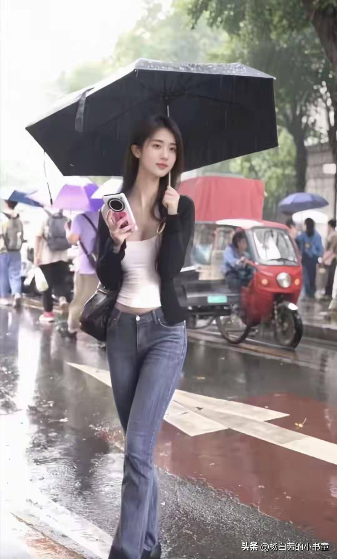 下雨天我把我的伞借给美女
自己淋成落汤鸡
第2天发烧感冒
好期待她会来看看生病的