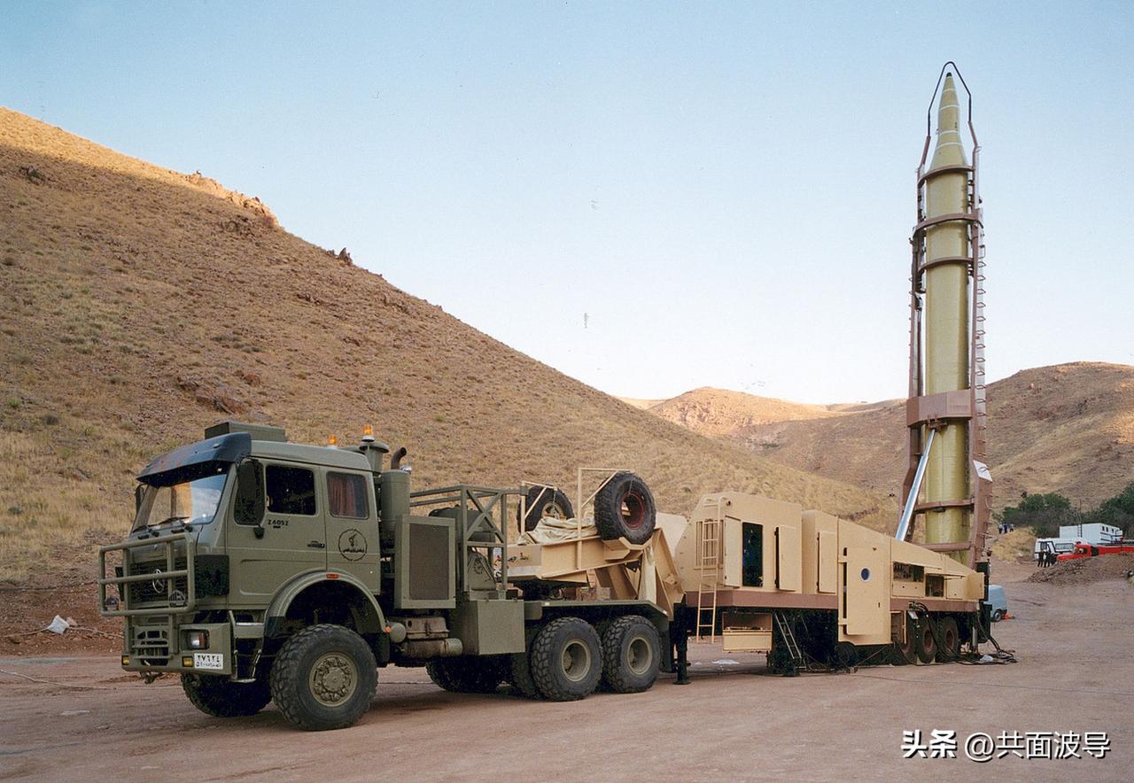 伊朗有点聪明，逐渐抛弃了固定式导弹发射井或者发射架，因为伊朗导弹一升空，美国就可