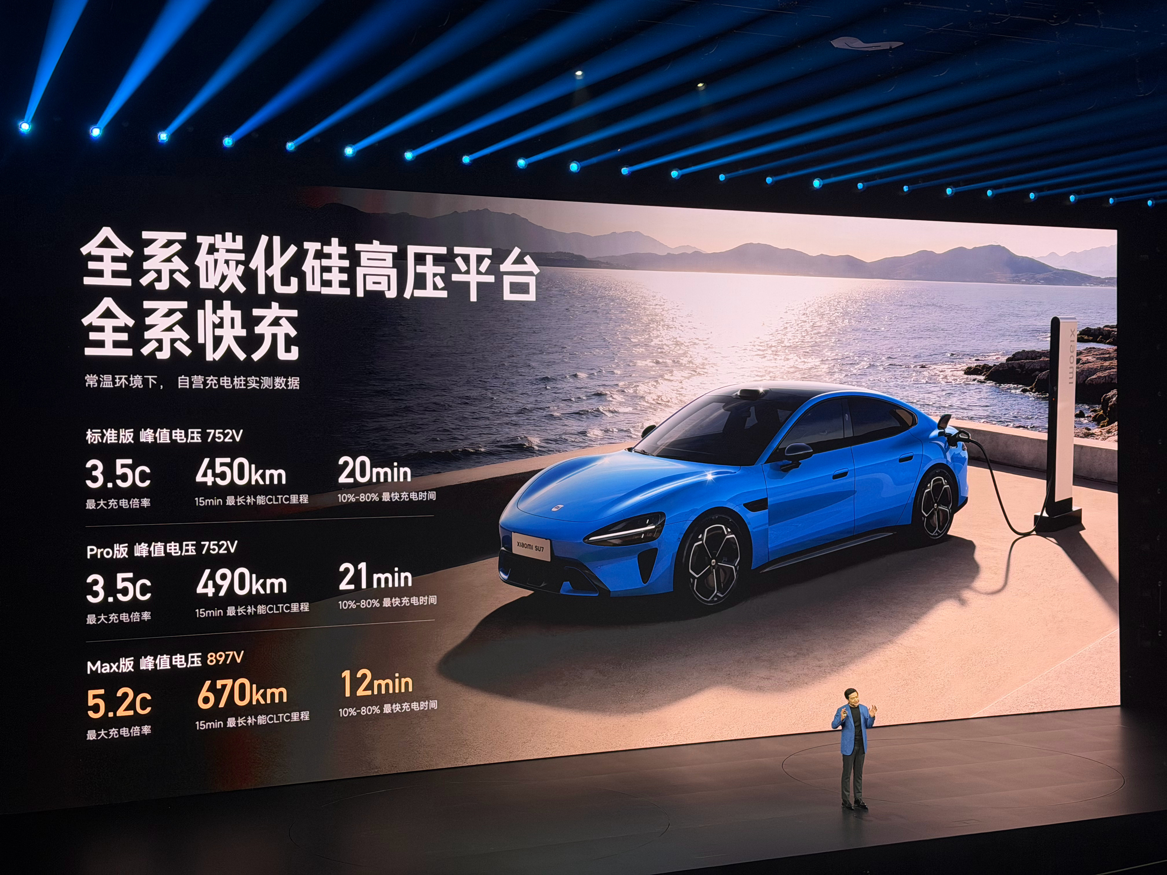 新一代小米SU7简单和大家讲一下有哪些变化～外观1️⃣新上了三种颜色 卡布里蓝 