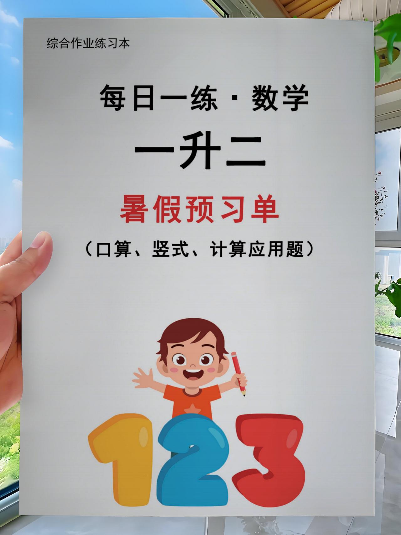 《一升二暑假作业数学每日一练30天》是专为幼小衔接阶段打造的数学启蒙神器！每天1