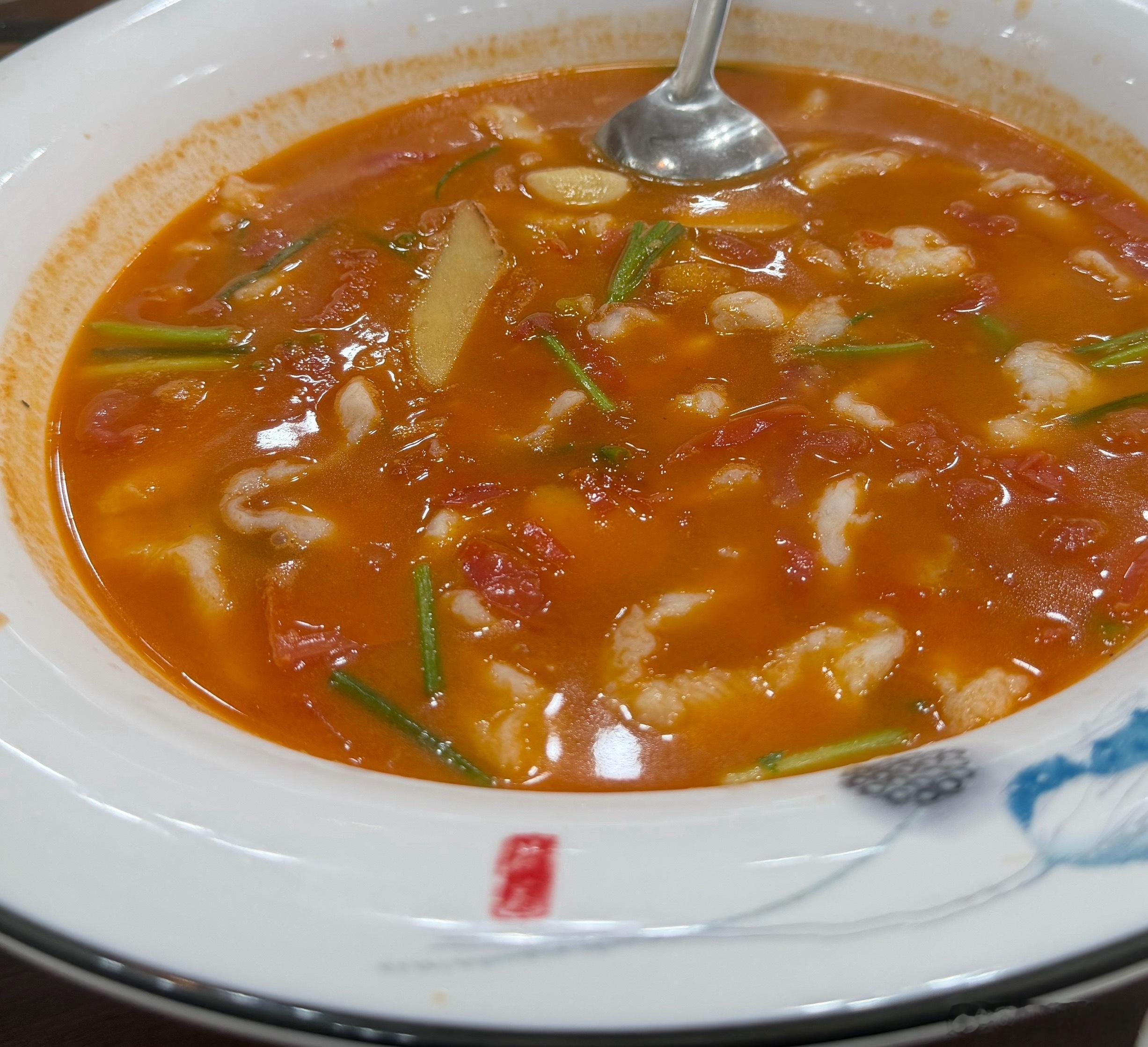 美颜番茄鱼🍅吃完真能美颜吗番茄干饭日记