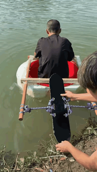 这是自制的螺旋桨吗[笑哭]