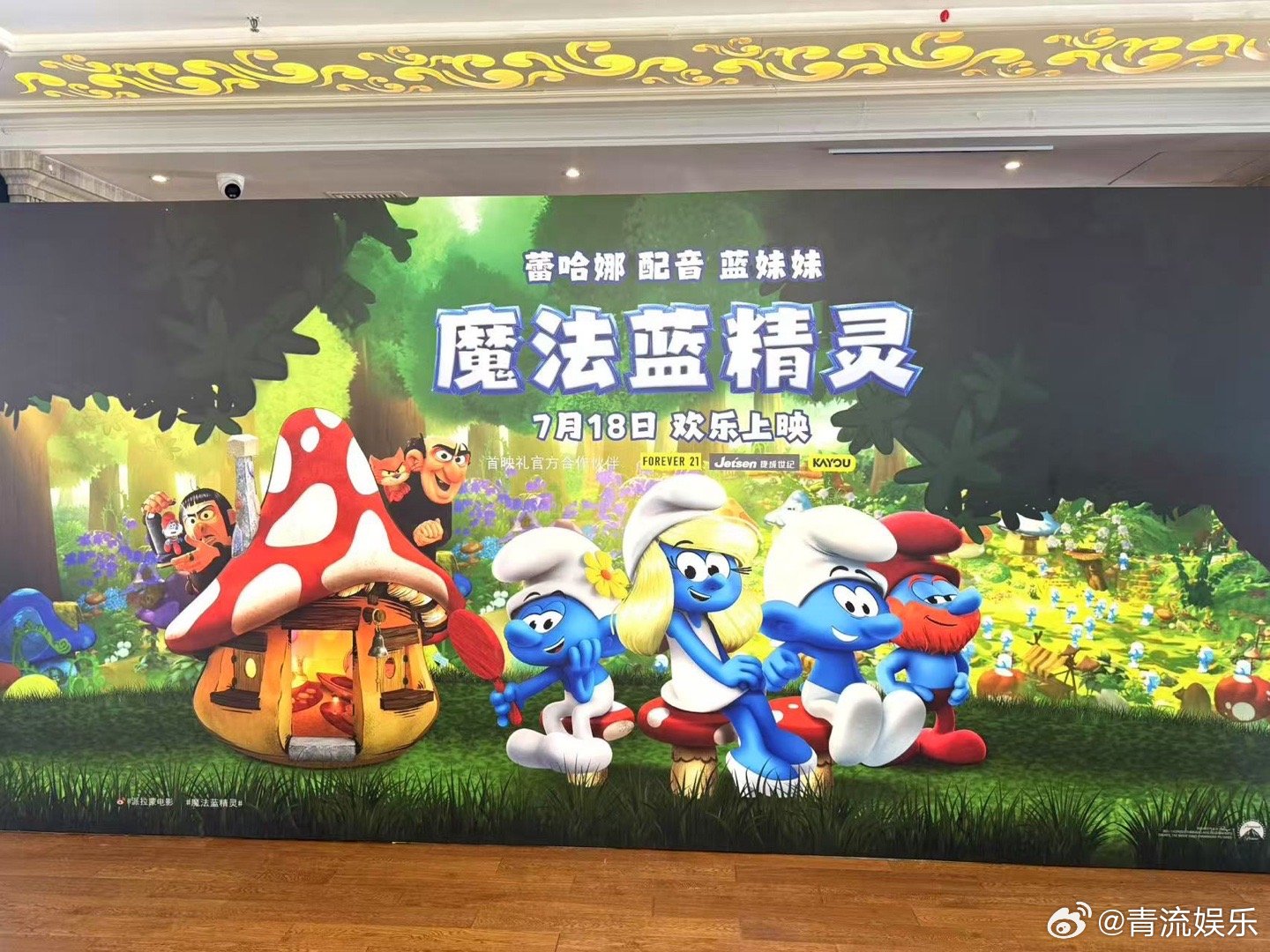 我的评分：[星星][星星][星星][星星][星星]电影魔法蓝精灵今日小青参加了魔