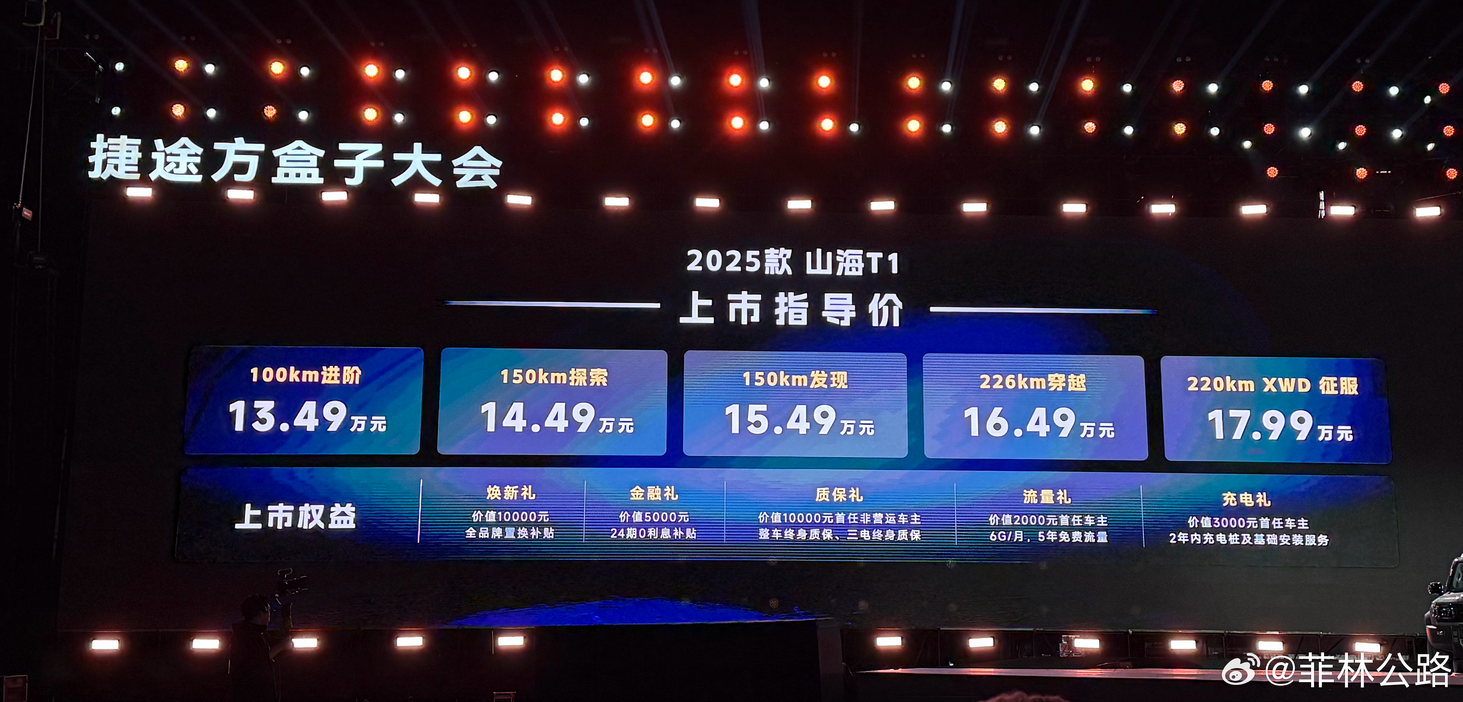 捷途“方盒子”家族价格已出，除了2025款山海T1上市，其他各车型也公布了购车节