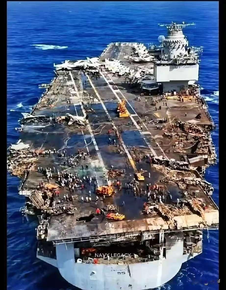 3月17号消息，在中东晃悠的美军“福特”号航母船员接到通知，说他们的活儿很可能要