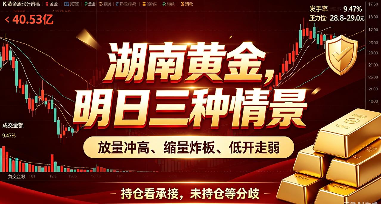 湖南黄金重组批复落地！明日精准操作策略
 
风险提示：仅供复盘参考，不构成投资建