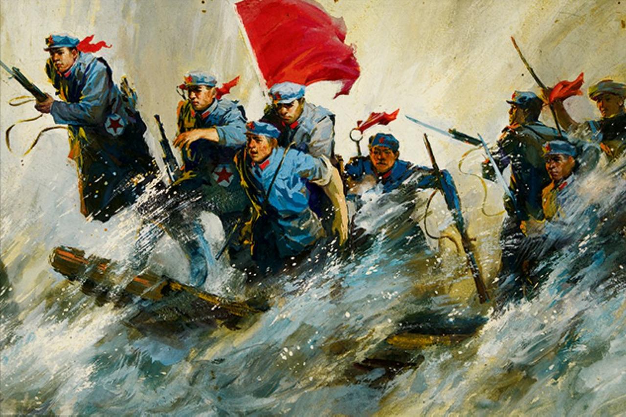 1934年10月，中央红军在第五次反“围剿”失利后，被迫实施战略转移。在最初的命
