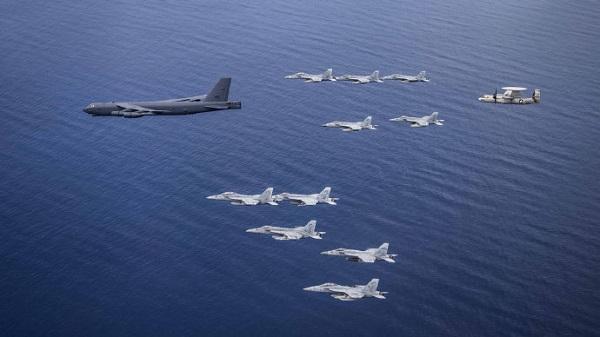 #B52重返关岛是否是巧合# 不是巧合，而是美国空海一体战一部分。美国对华主要战