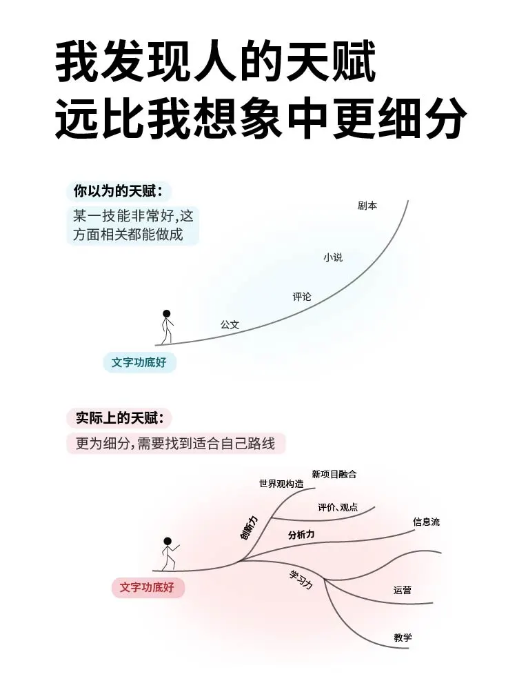 其实人的天赋比我们想象中的更加细分