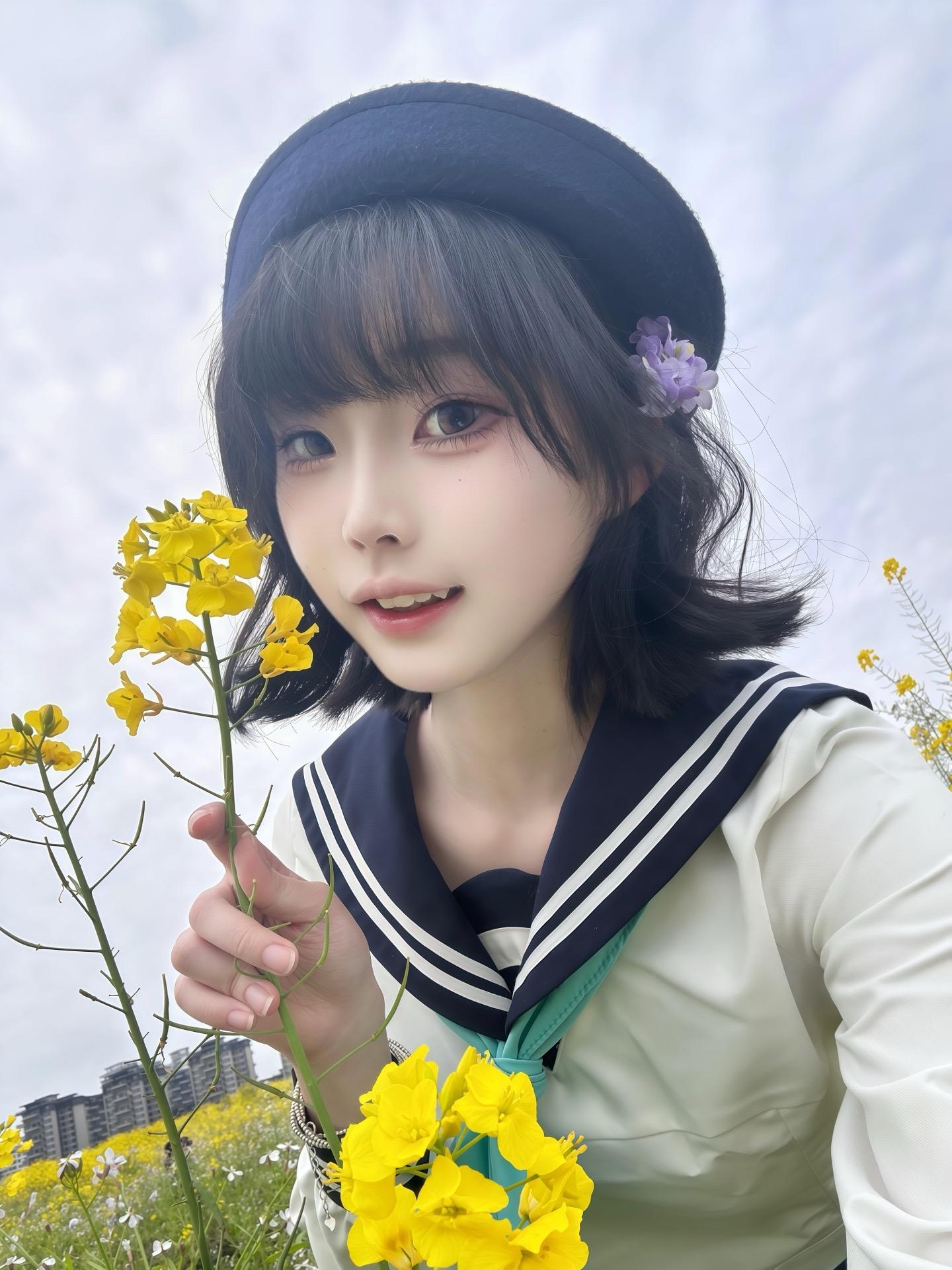油菜花。日常