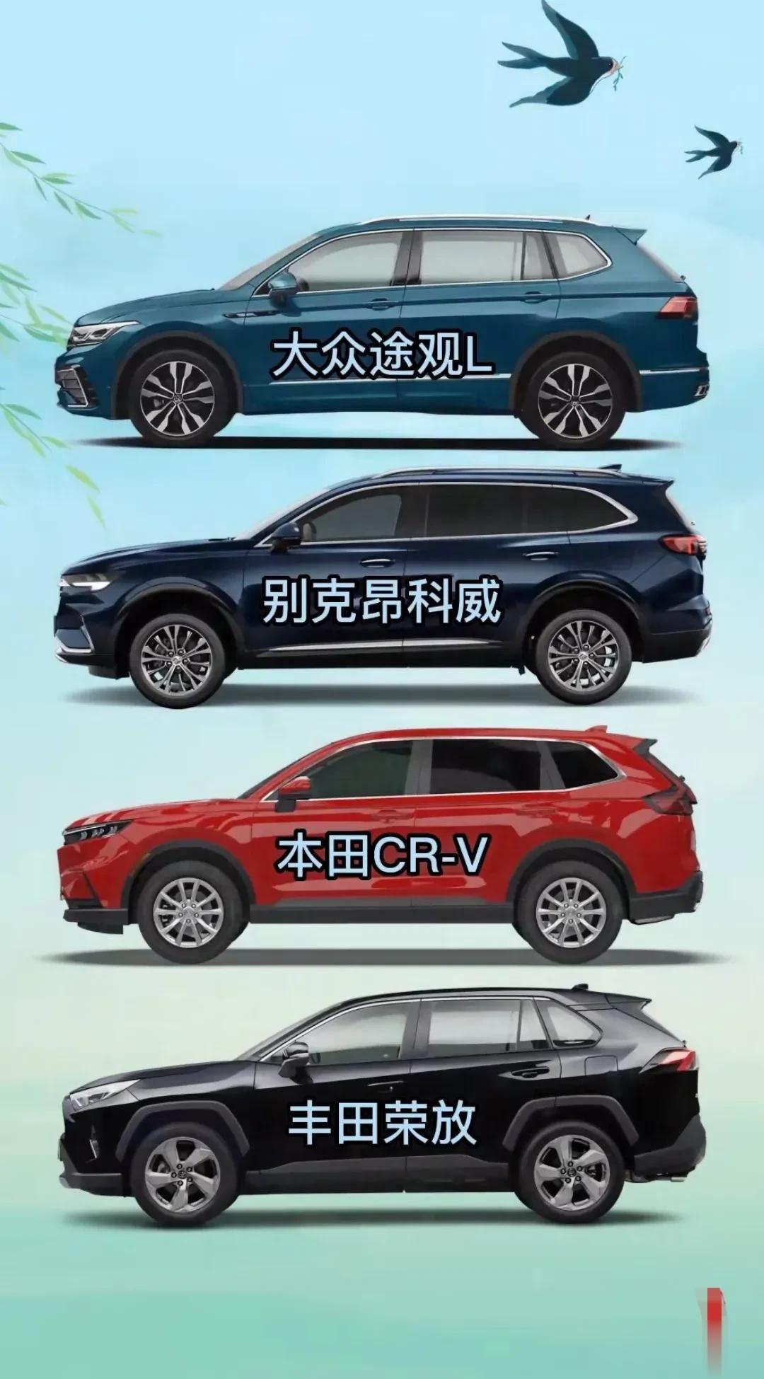 20万左右合资SUⅤ怎么选？你会选择谁呢？