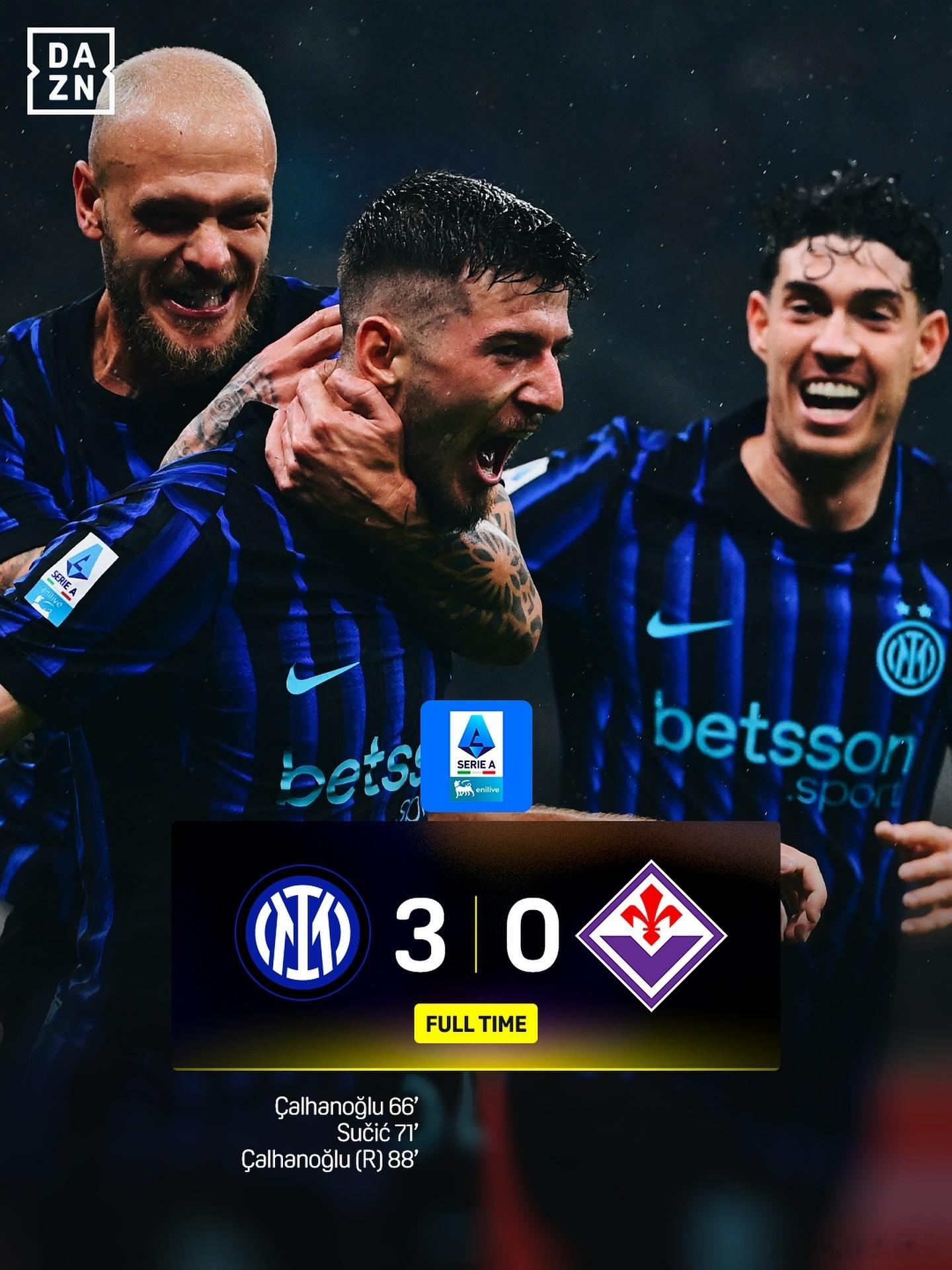 一场大胜，国际米兰再次回归胜利轨道排名反超了肥料的主子毛晶晶国际米兰意甲国际米兰