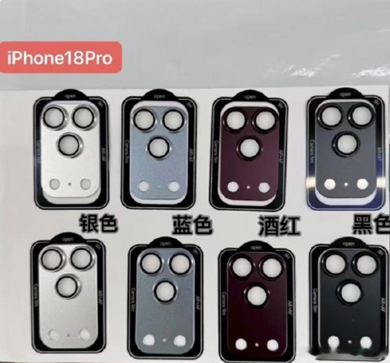 曝iPhone18Pro配色大换血爆料称，有数码博主晒出的真机镜头盖板实拍照片，