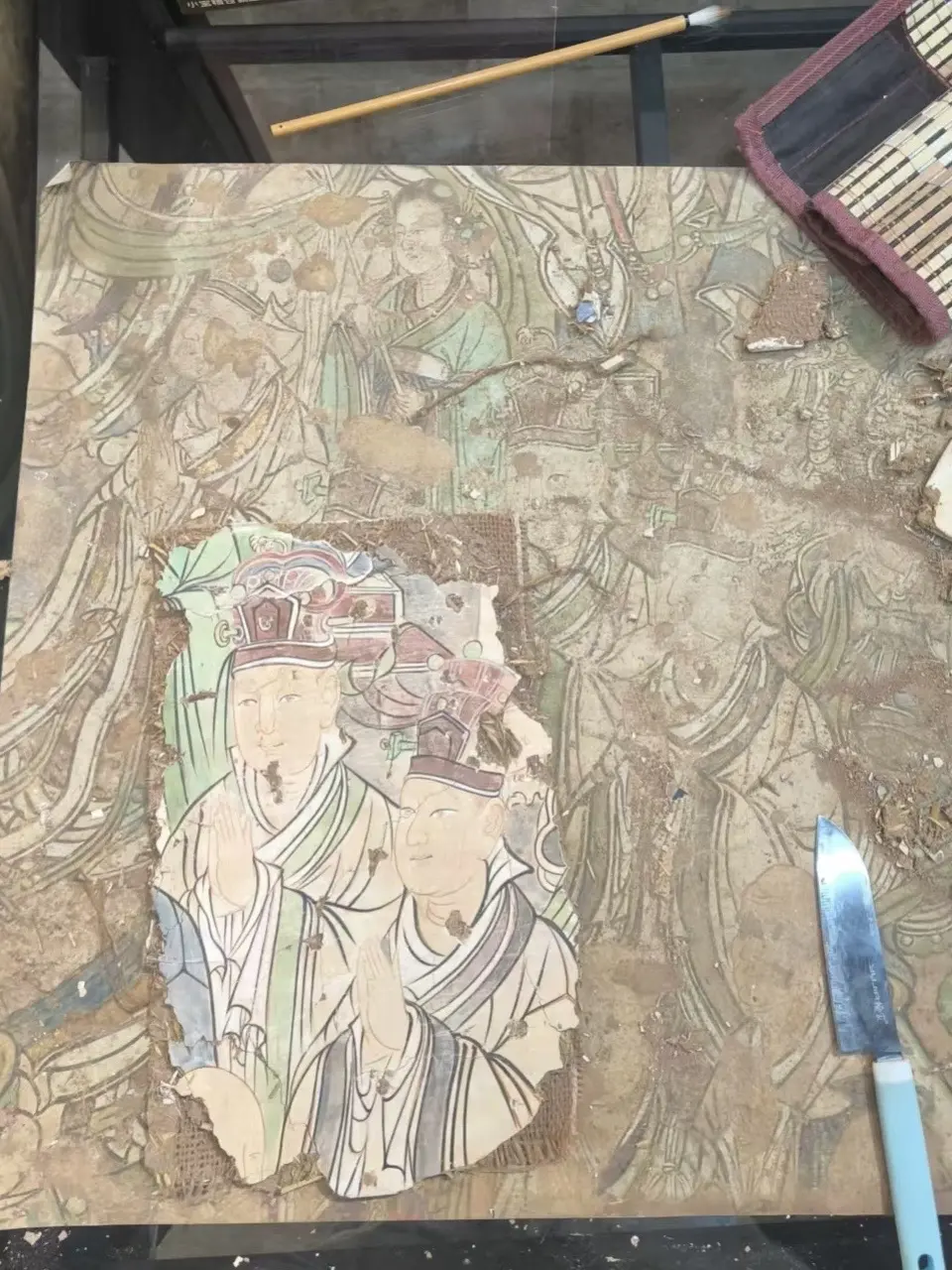 开化寺·全国现存唯一的北宋佛寺壁画  堪称壁画界的清明上河图 终于… ...