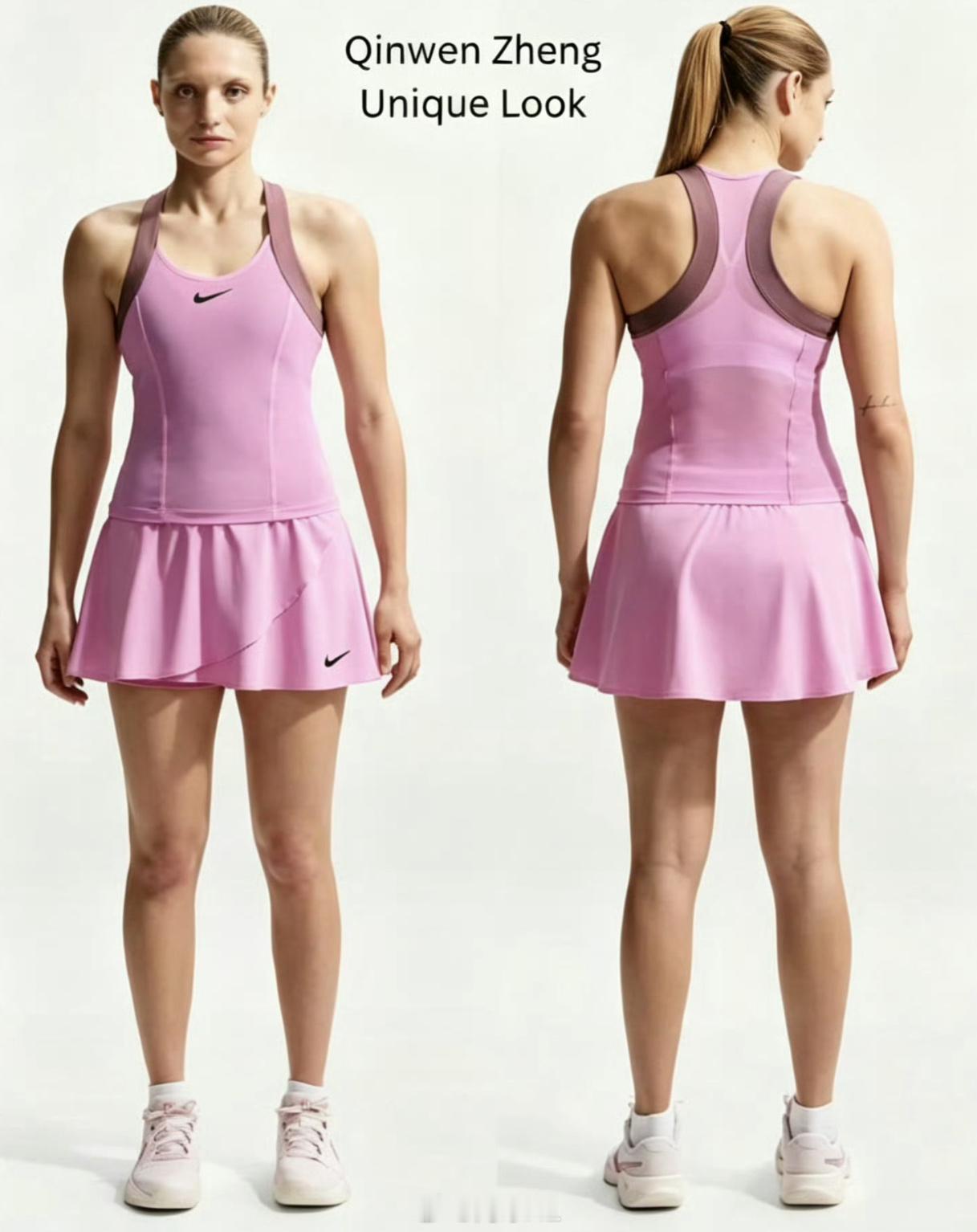 🇨🇳郑钦文法网战袍👇好看吗？网球talking大会wta