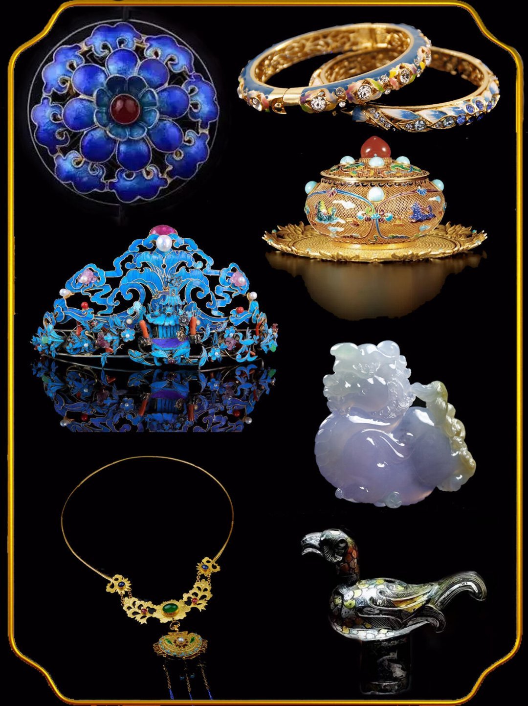 珠宝💎冠绝世界的七大中国传统珠宝｜匠心凝华，一眼千年——千年技艺铸就东方瑰宝，