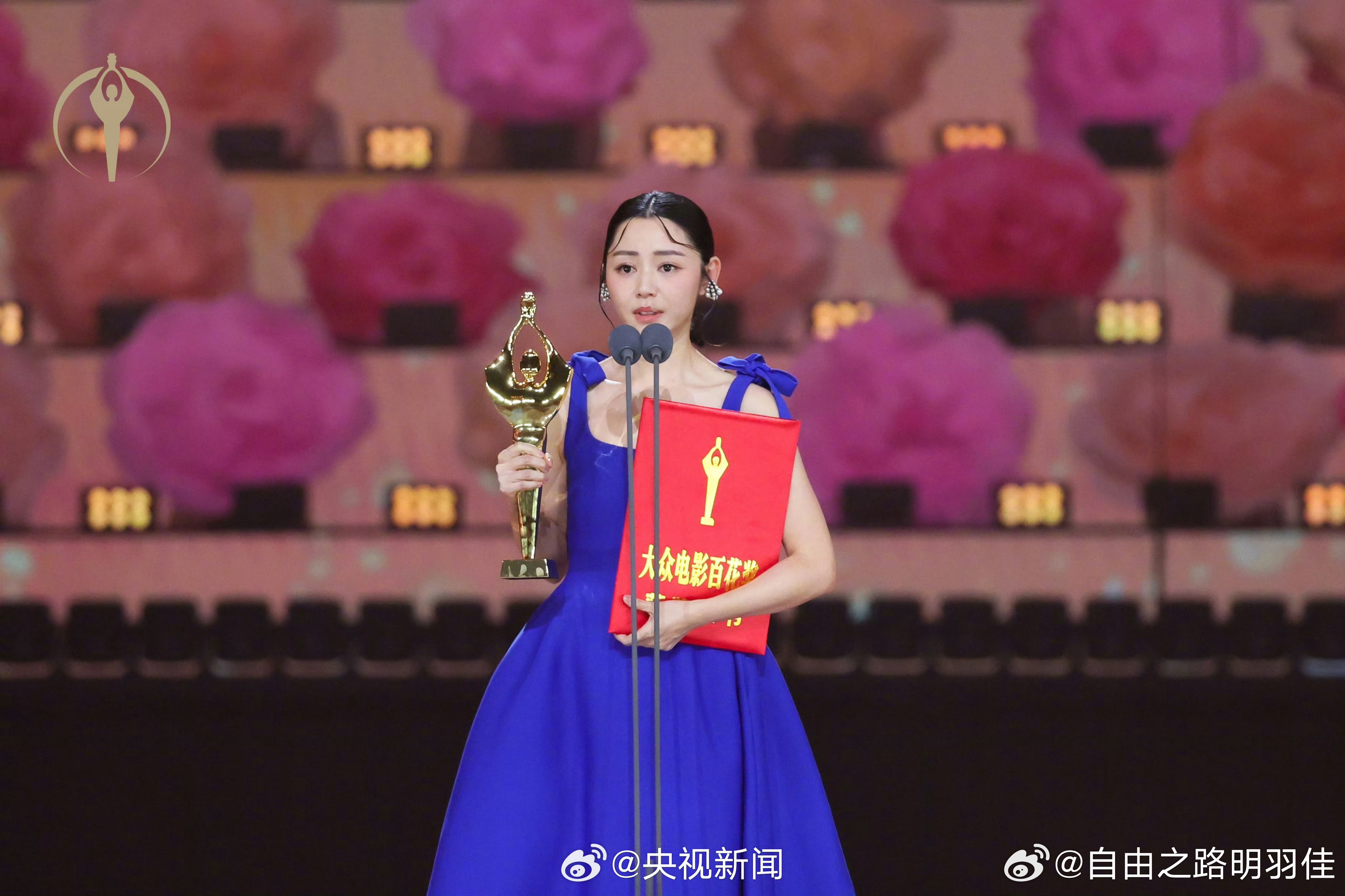 卫诗雅百花奖最佳女主卫诗雅拿到了百花奖最佳女主角，上个月因为拍戏嘴角缝了50多针