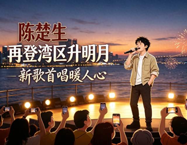 陈楚生今晚舞台能出圈吗？新歌上线不到20分钟收藏破2万