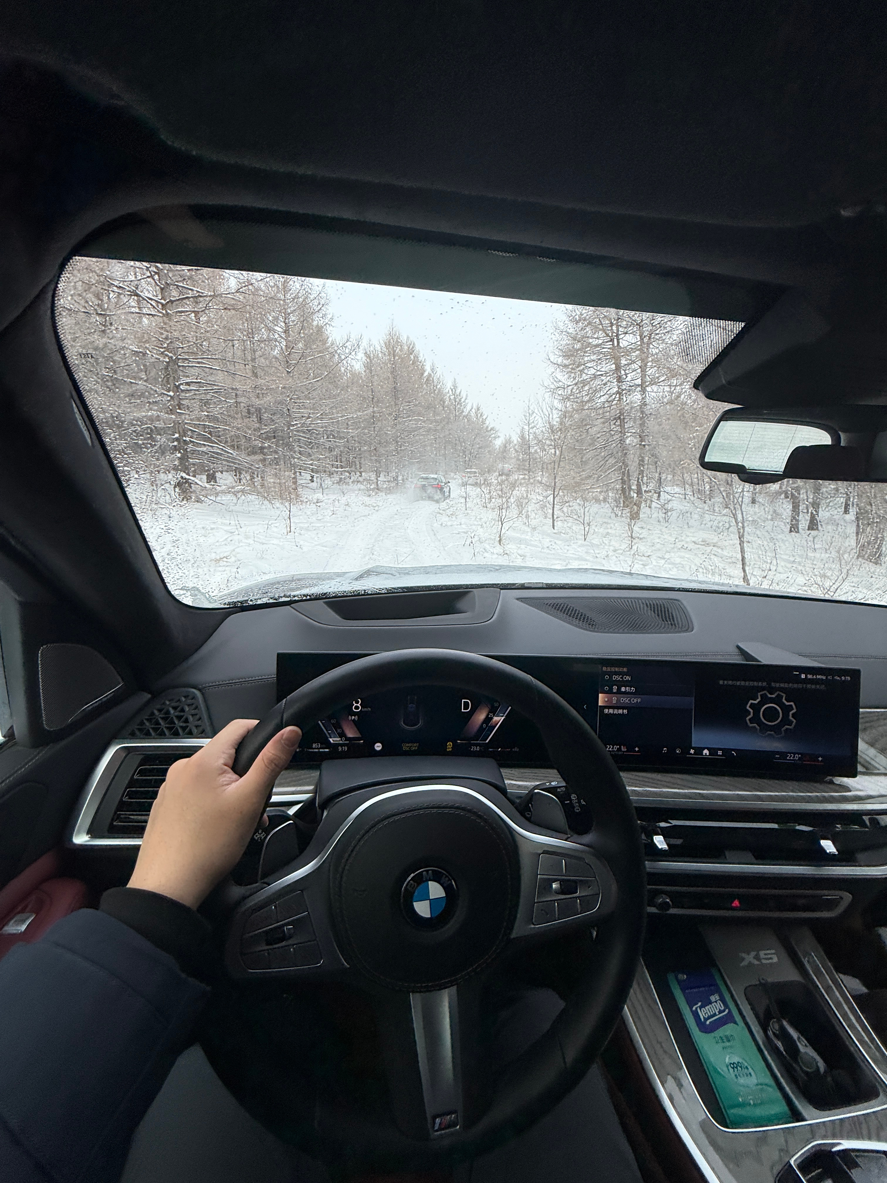 今儿上午宝马X5越野，目前最有下单冲动的车型毕竟是所有新势力大6座SUV的假想敌