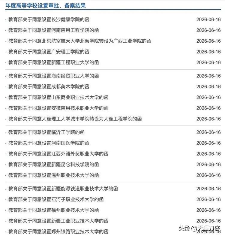 教育部突然放行32所高校！是扩招还是另有深意？

32所！教育部一纸批文，本科高