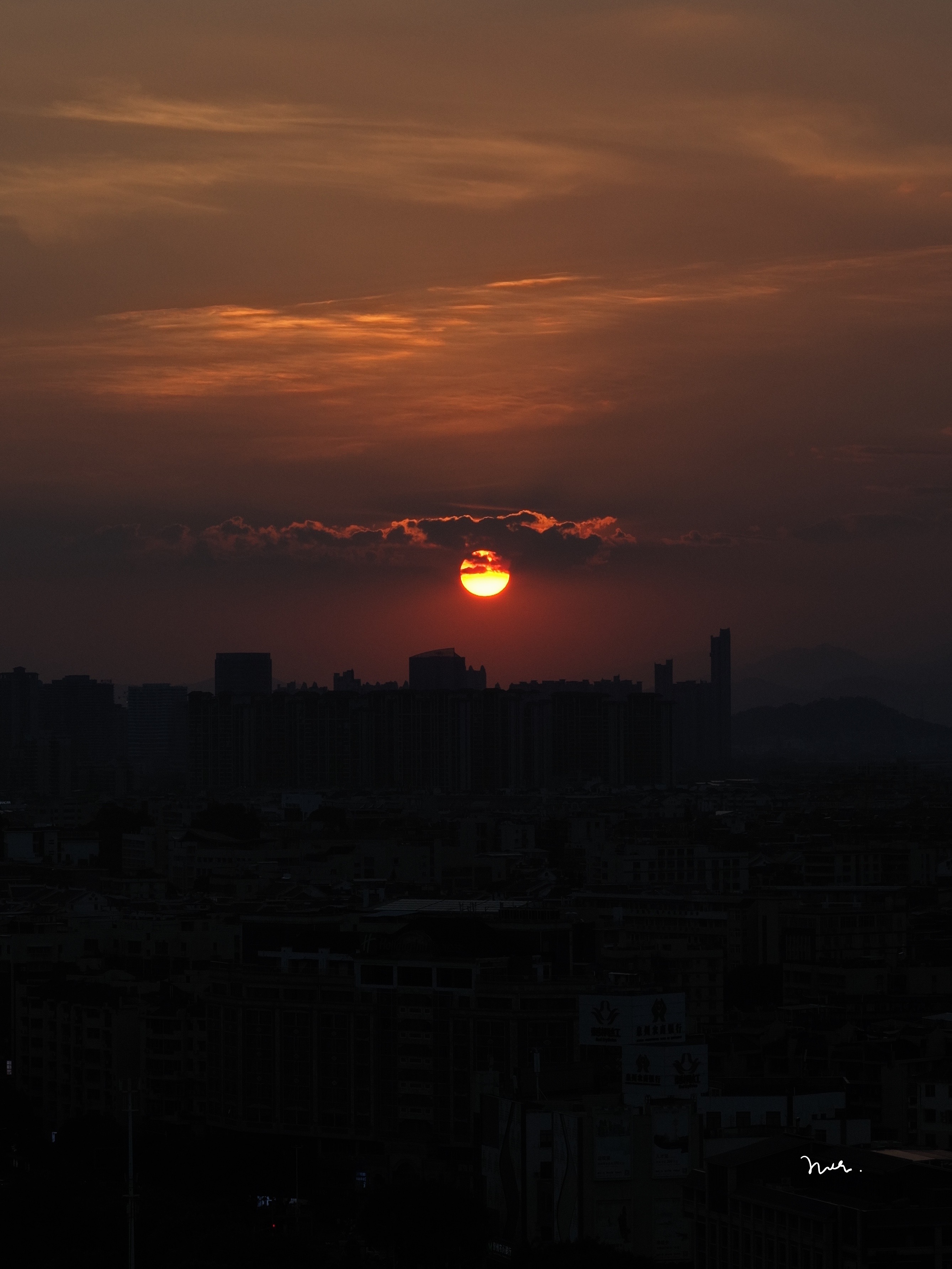 此刻的窗外.黄昏 泉州·刺桐·城里