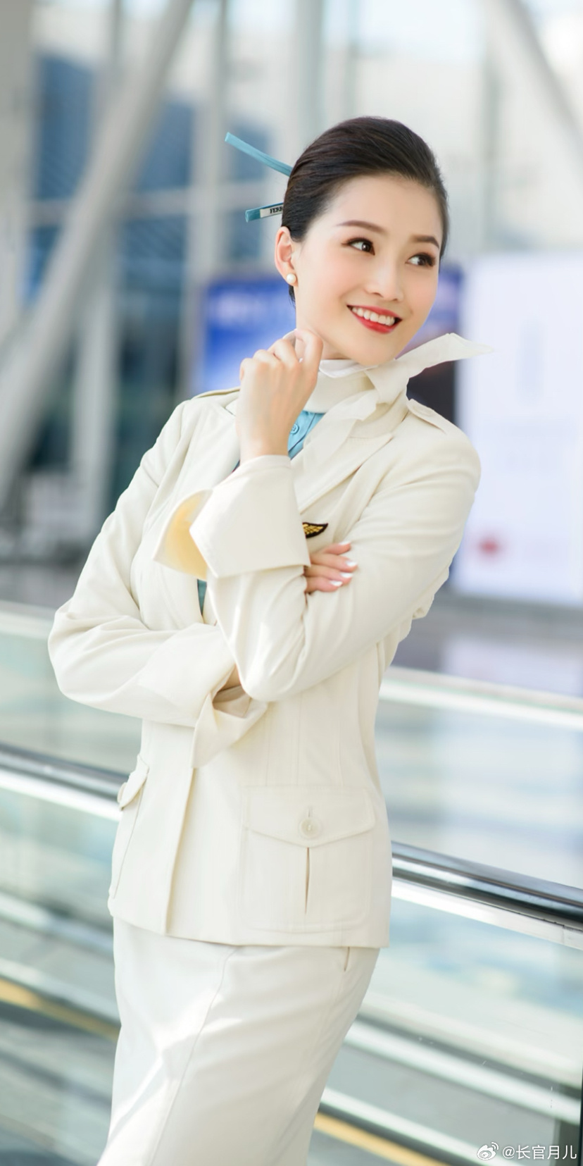 最美的大韩空姐。 