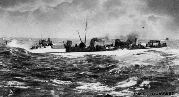 “竞赛”号（HMS Contest）是阿卡斯塔级驱逐舰（1913年建造），隶属于