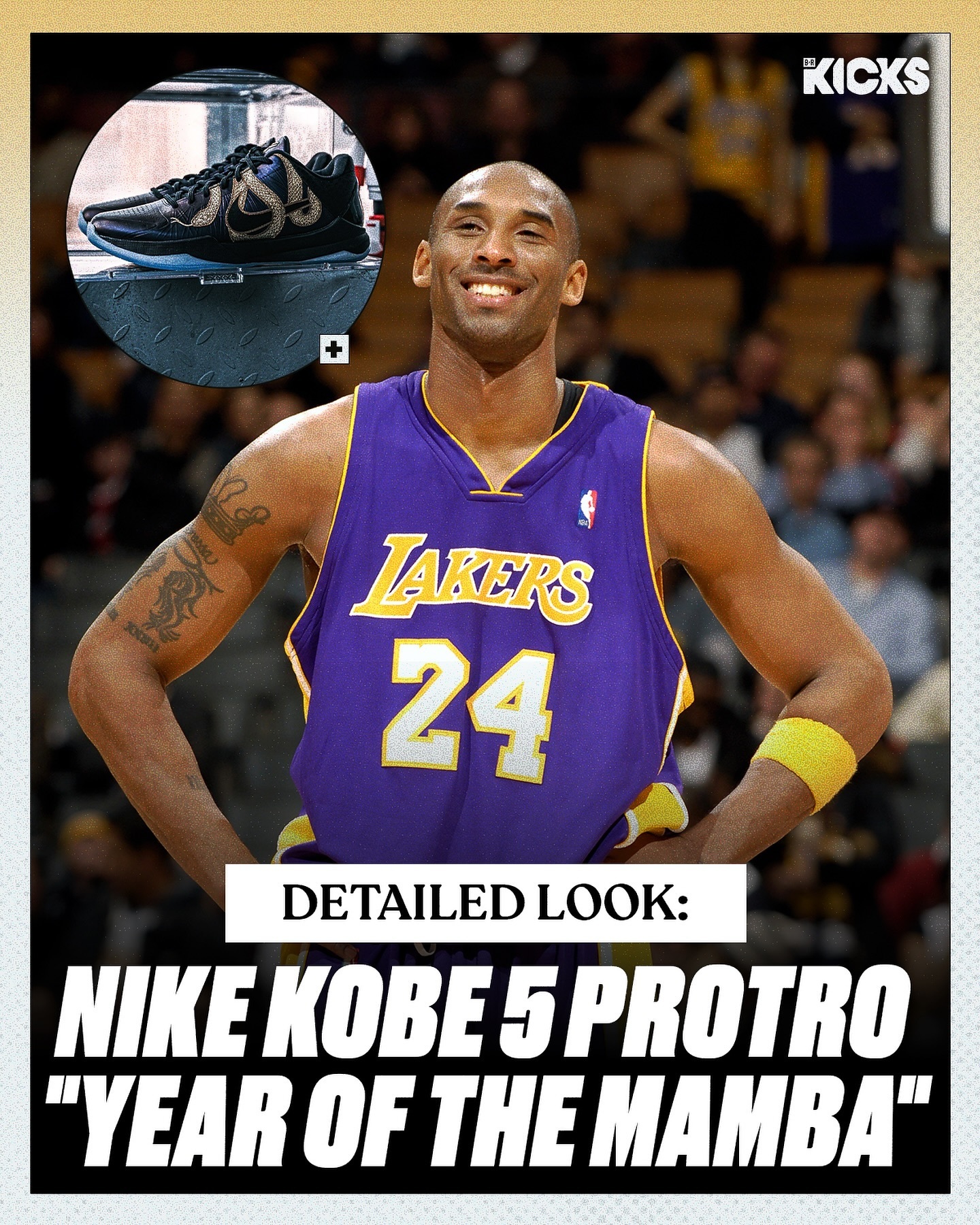 真帅啊！Nike Kobe 5 Protro“曼巴之年”，预计将在2025年上市