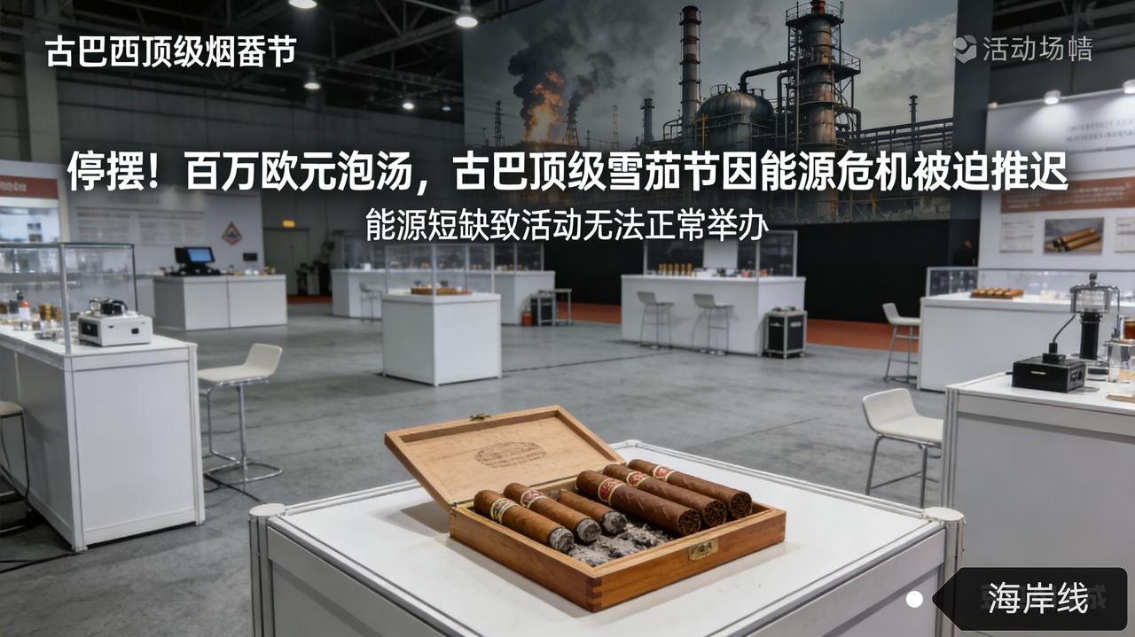 停摆！百万欧元泡汤，古巴顶级雪茄节因能源危机被迫推迟
 
法新社2月14日报道，