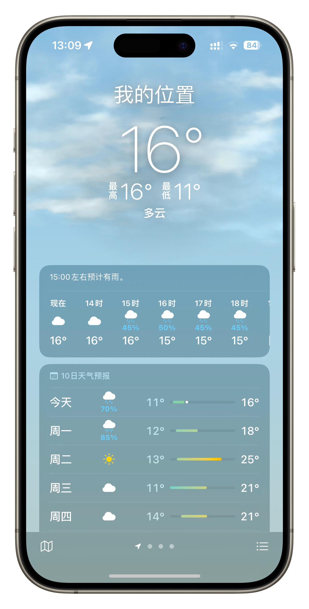 #苹果和安卓的天气预报不一样#数据源不同肯定会有不一样的情况，别说苹果和安卓的天