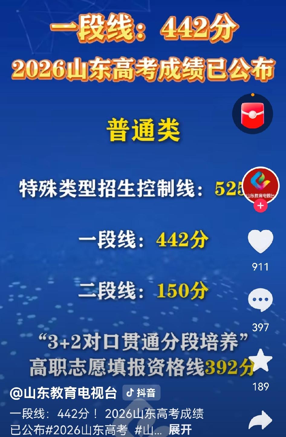 我家侄女高考成绩588，这个分数真的太尴尬了。
 
我们山东最好的学校山东大学是