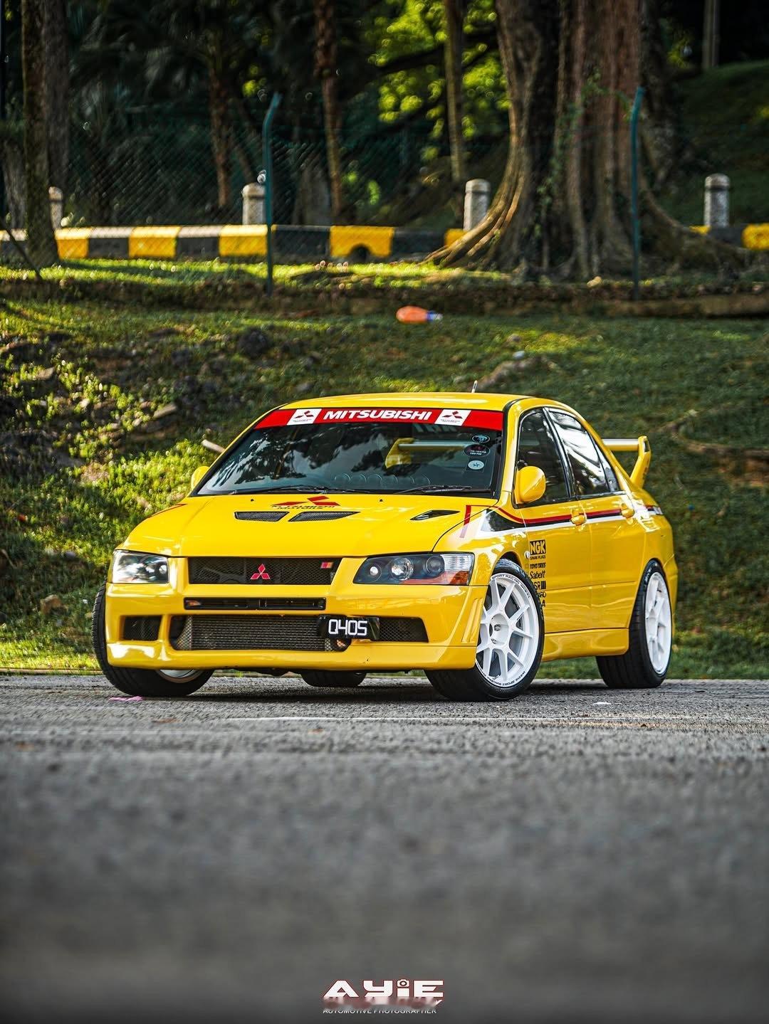 EVO VII📷Ins：ayiephotographyyjdm改装车evo ​