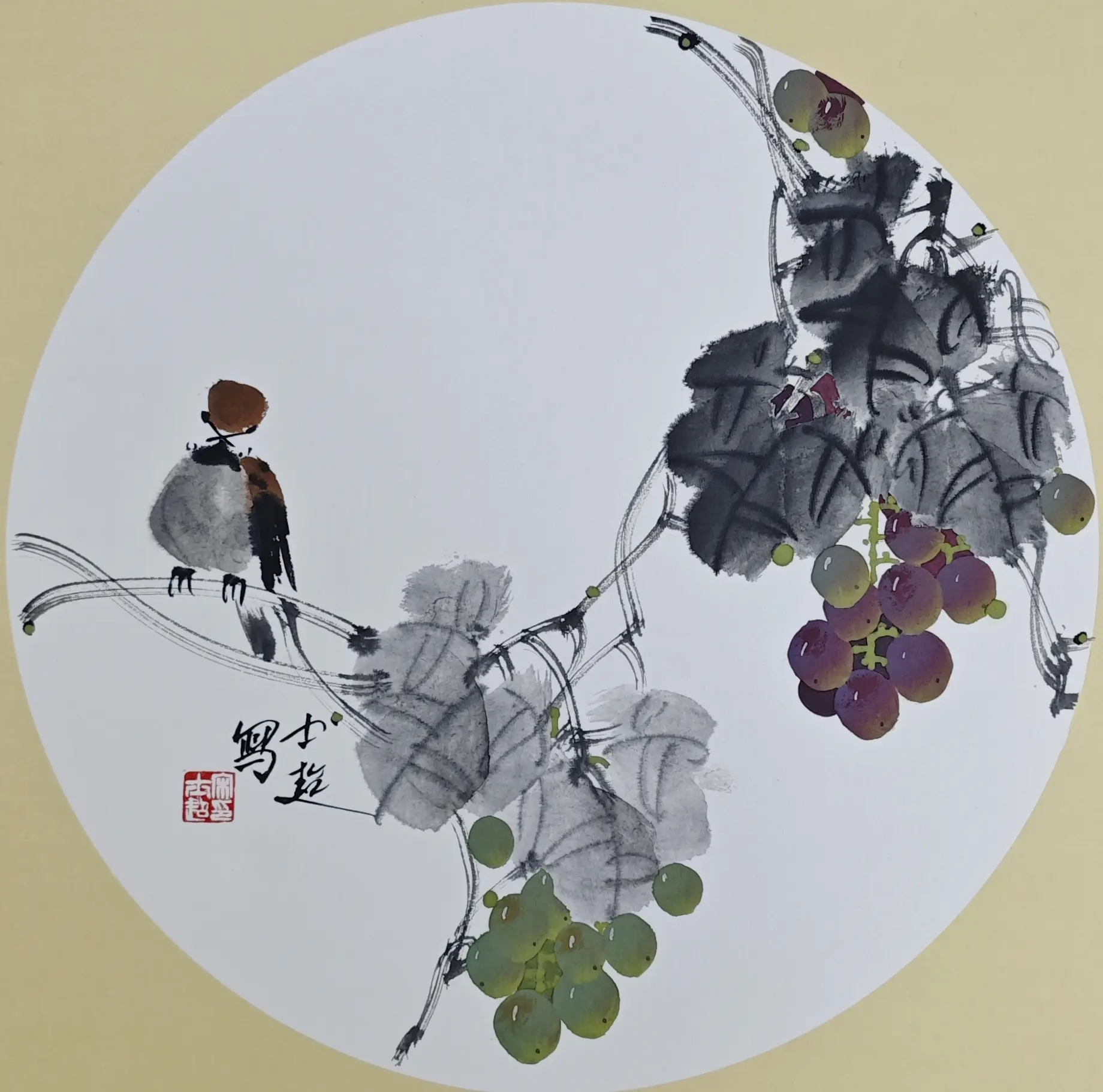 国画小品。       国画小品