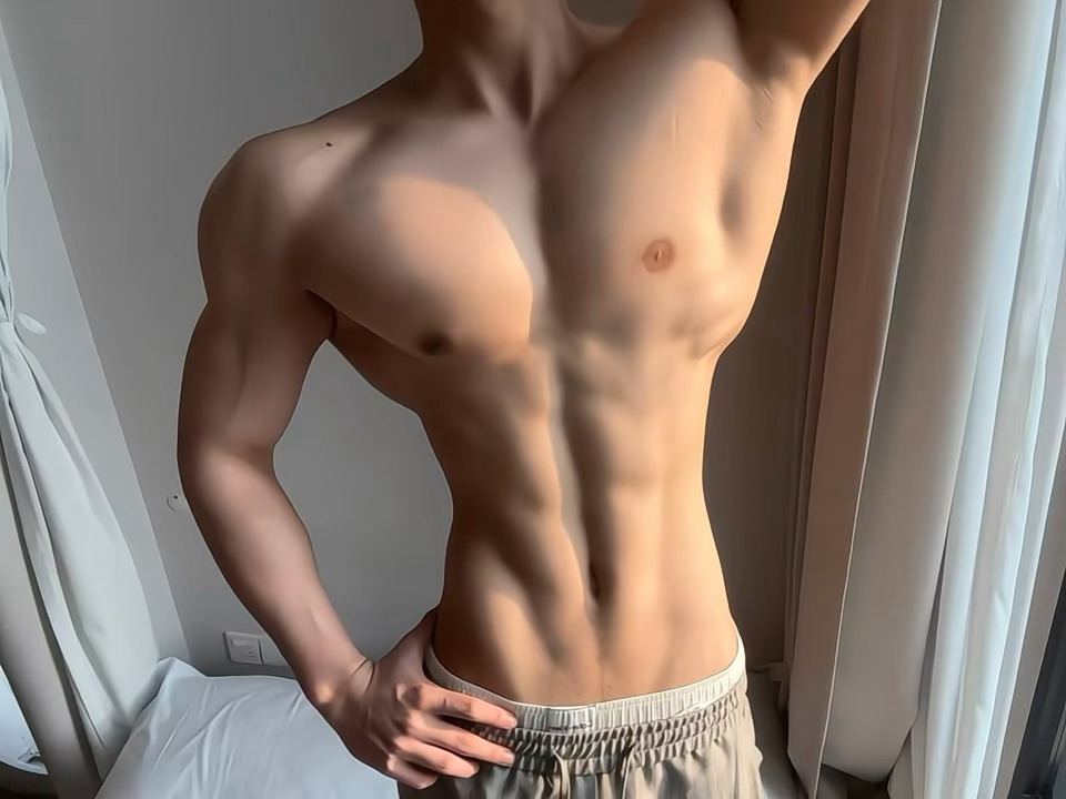 我嘞个宽肩窄腰