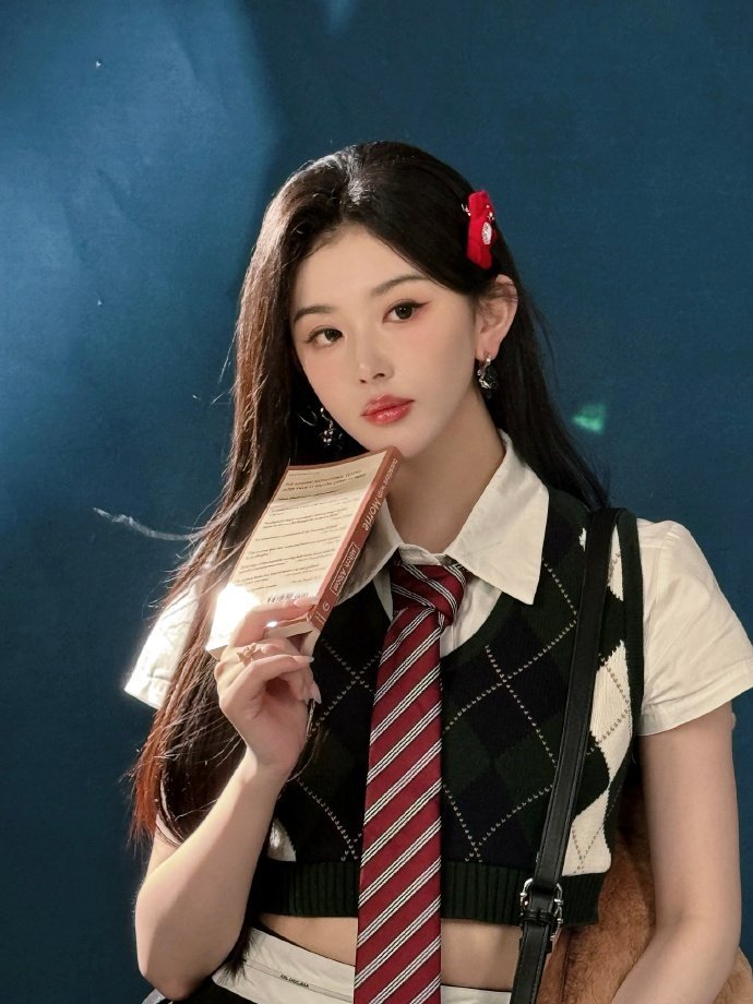 孔雪儿清纯学姐，谁懂这个炽热张扬的雪儿的美感呢，期待住和跳舞的你的正式见面啦~